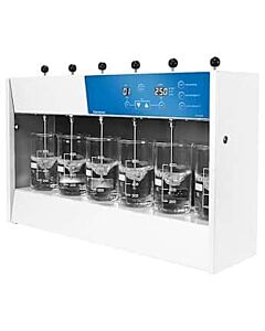 Antylia Cole-Parmer Essentials FJT-200D-6 Stuart Flocculation Jar Tester, 6-place; 230 VAC, 50 Hz