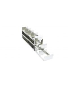 Crystal Industries Sliding Tray Rk For 3" Bxs, 4x3