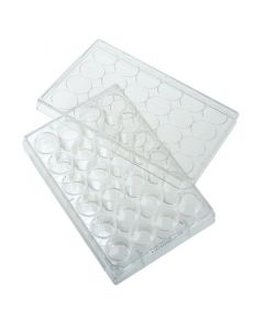 Celltreat Multiple Well Plate With Lid, 24-Well Polystyre