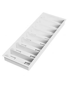 Celltreat Slide Tray, 8 Place, White