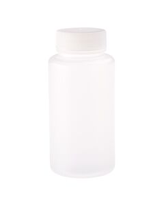 Celltreat 250ml Wide Mouth Bottle, Round, Non-Sterile