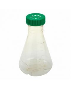 Celltreat 2L Erlenmeyer Flask, Vent Cap, Baffled Bottom, Sterile