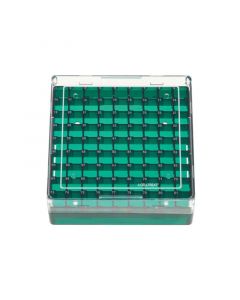 Celltreat 81 Place Storage Box for CF Cryogenic Vial, Polycarbonate, Non-sterile