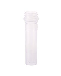 Celltreat TUBE ONLY, 1.5mL Screw Top Micro Tube, Self-Standing, Grip Band, Sterile