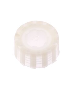 Celltreat CAP ONLY, Clear Screw Top Micro Tube Grip Cap With Integrated O-Ring, Non-sterile