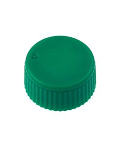 Celltreat CAP ONLY, Green Screw Top Micro Tube Cap, O-Ring, Opaque, Non-sterile