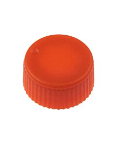 Celltreat CAP ONLY, Orange Screw Top Micro Tube Cap, O-Ring, Opaque, Non-sterile