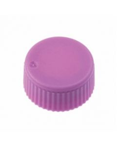 Celltreat CAP ONLY, Purple Screw Top Micro Tube Cap, O-Ring, Opaque, Non-sterile