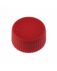 Celltreat CAP ONLY, Red Screw Top Micro Tube Cap, O-Ring, Opaque, Non-sterile