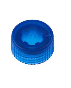 Celltreat CAP ONLY, Blue Screw Top Micro Tube Cap, O-Ring, Translucent, Non-sterile