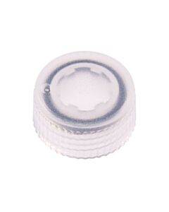 Celltreat CAP ONLY, Clear Screw Top Micro Tube Cap, O-Ring, Translucent, Sterile