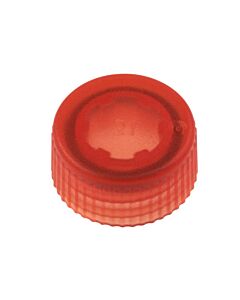 Celltreat CAP ONLY, Orange Screw Top Micro Tube Cap, O-Ring, Translucent, Non-sterile