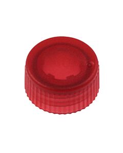 Celltreat CAP ONLY, Red Screw Top Micro Tube Cap, O-Ring, Translucent, Non-sterile