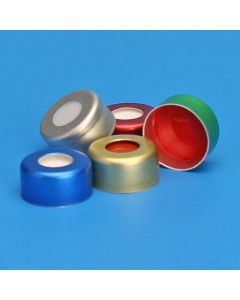 Chemglass Life Sciences Aluminum Seal, 11mm, Gold, Ptfe/Natural Red Rubber