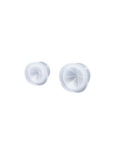 Chemglass Life Sciences Snap Plug Only, 12mm, Clear,
