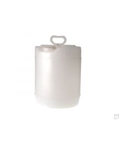 Qorpak 5 Gallon (640oz) Natural Hdpe Round Winpak® With 70-400 Natural Pe Gasket Lined Cap Un Rated
