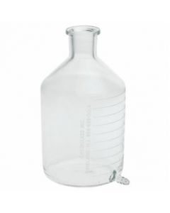 Chemglass Life Sciences Aspirator Bottle, 4000 Ml Volume, 100 Ml Graduation