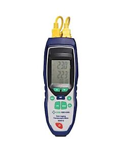 Antylia Digi-Sense Dual-Input Data Logging Thermocouple Thermometer with NIST-Traceable Calibration