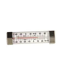 Antylia Digi-Sense Liquid-In-Glass Refrigerator/Freezer Thermometer; -40 to 27C (-40 to 80F), Steel Case