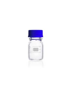 DWK Duran Lab Bottle Gl45 250ml W/Blue Pp Cap