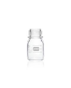DWK DURAN® pressure plus+ GL 45 Laboratory Bottle, clear, without screw cap and pouring ring, 100 mL