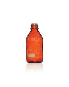 DWK DURAN® PURE Bottle, amber, GL 45, 2000 mL