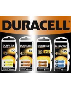 Duracell Zinc Air Hearing Aid Battery