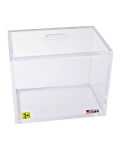 Dynalon Beta Storage Box W Lid, Acrylic 9x6x7"