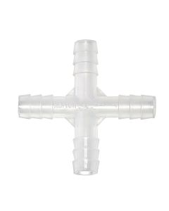 Dynalon Tubing Connector 4 Way, Pp 8mm