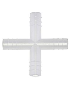 Dynalon Tubing Connector 4 Way, Pp 15mm