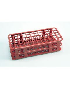 Dynalon Rack Test Tube 90 Place Red, Pp 13mm