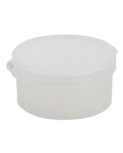 Dynalon Container W Hinged Lid Flat, Pe 1oz