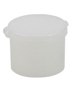 Dynalon Container W Hinged Lid, Pe 2oz