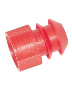 Dynalon Test Tube Stoppers Red, Ldpe 11-13mm