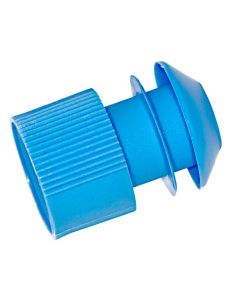 Dynalon Test Tube Stoppers Blue, Ldpe 15-17mm
