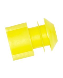 Dynalon Test Tube Stoppers Yellow, Ldpe 15-17mm