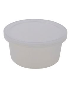 Dynalon Container W Lid Natural, Hdpe 4oz