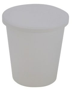 Dynalon Container W Lid Natural, Ppco 8oz