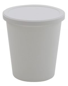 Dynalon Container W Lid White, Ppco 8oz
