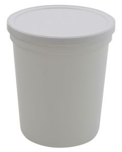 Dynalon Container W Lid White, Ppco 32oz