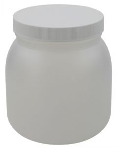 Dynalon Jar Wm Natural, Hdpe 0.5gal