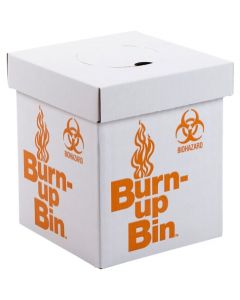 Dynalon Disposal Box Burn Up Bin Bench, 10x8x8" Cs/6