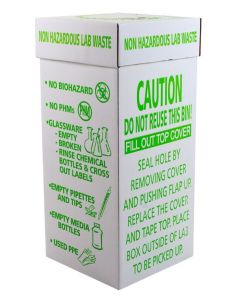 Dynalon Disposal Box Non-Hazardous, 27x12x12" Cs/6