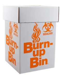 Dynalon Disposal Box Burn Up Intermed, 20x12 Cs/6