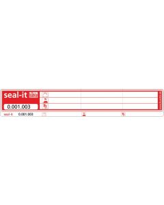 Dynalon Seal-It Security Seal Rl500 Red, 178x30