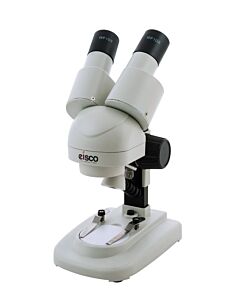 Eisco Labs Stereoscopic Microscope, 45 Degree Binocular Head, Fitted With Adjustable Pillar, Cordless - Eisco Labs