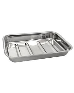 Eisco Labs Dissection Tray, 12" X 8" - High Quality Stainless Steel - Eisco Labs