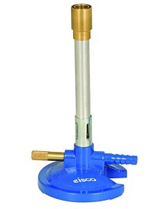 Eisco Labs Premium Bunsen Burner With Flame Stabilizer And Gas Adjustment