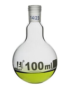 Eisco Labs Flask Boiling - Screw Thread, 100 Ml, 14/23