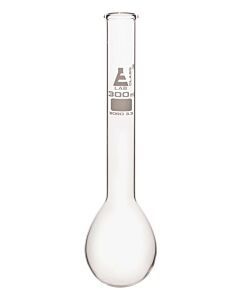 Eisco Labs Kjeldahl Flask, 300ml - Long Neck, Round Bottom - Borosilicate Glass